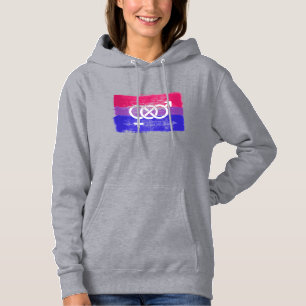 MOLETOM SÍMBOLO BISEXUAL PINTADO