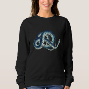 Moletom Símbolo Cobra Serpente Wampum Blue Cobra Chaos
