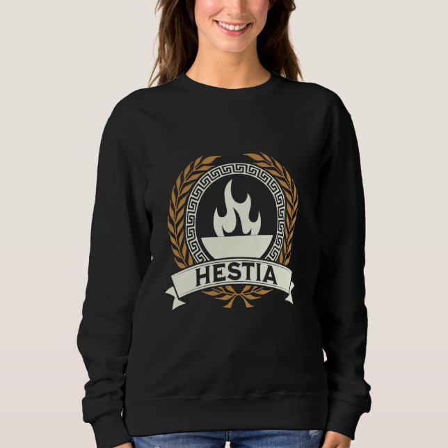 Moletom Símbolo da Deusa Grega Antiga Hestia (Frente)
