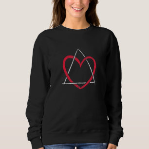 Moletom Símbolo de Amor Coração de Adoção Foster Child Mãe