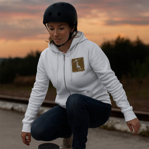 Moletom Símbolo de elevação de esqui Ícone de esportes de 