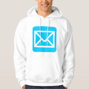 Moletom Símbolo de Envelope - Azul Céu