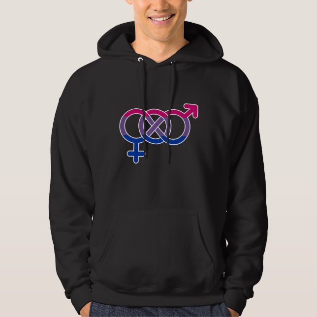 Moletom Símbolo de Gênero Bissexual (Frente)