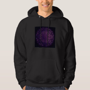 Moletom Símbolo de Ilustração de Mandala de Renda Floral R