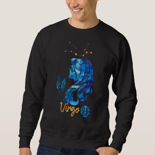 Moletom Símbolo de Nascimento do Virgo Zodiac (Frente)