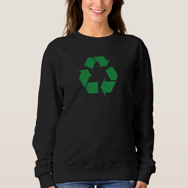 Moletom Símbolo de reciclar (Frente)
