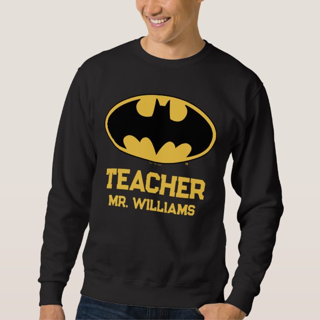 Moletom Símbolo do Batman | Logotipo Oval (Frente)