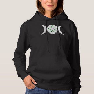 Moletom Símbolo Pentagrama de Deusa Tripla Dianic Wicca