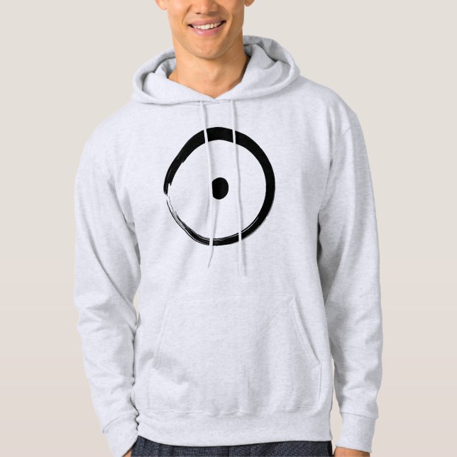 Moletom Símbolo solar astrológico - Círculo Zen Budista 1 (Frente)