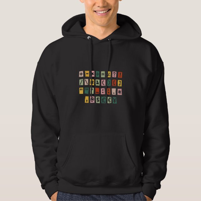 Moletom Símbolos de Cálculo de Matemática (Frente)