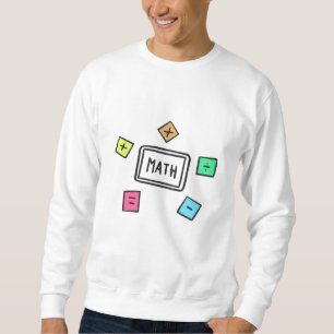Moletom Símbolos matemáticos Estudantes e Pais