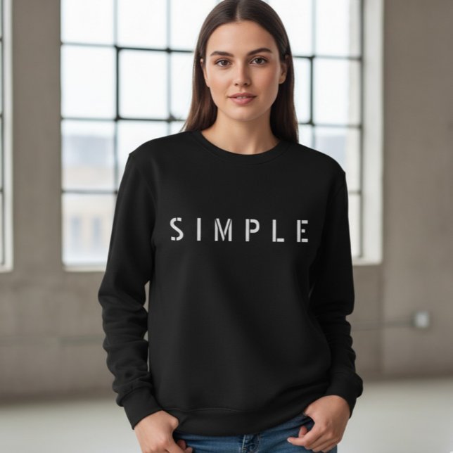 Moletom  Simple T-shirt, Minimalist T-shirt, Minimalist  (Criador carregado)
