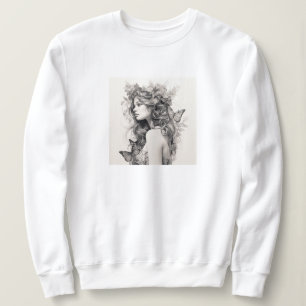 Moletom Simples design mulheres bonitas amante negro mãe