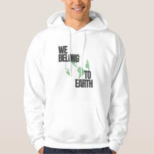 Moletom Simples Pertencemos À Terra Hoodie