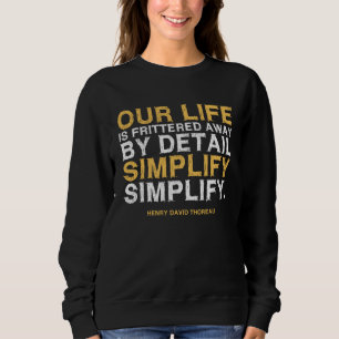 Moletom Simplifique Simplifique Anarquismo Citação Libertá