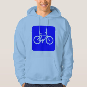 Moletom Sinal de Bicicleta - Azul