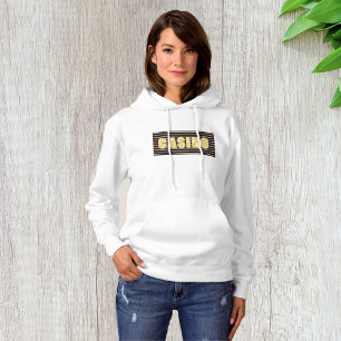 Moletom Sinal de casino com letras de Bolinhas neon