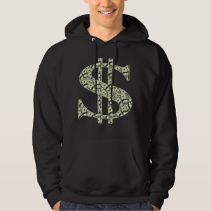 Moletom Sinal de Dólar Gangsta Legal Hip hop Rap   Dinheir