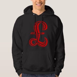 Moletom Sinal de libra - Vermelho