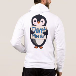 Moletom Sinal de Pinguim Não Perca