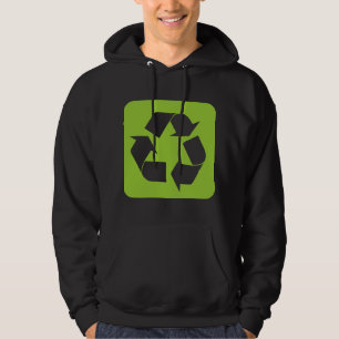 Moletom Sinal de reciclagem - Verde marciano