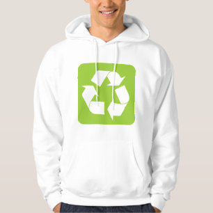 Moletom Sinal de reciclagem - Verde marciano