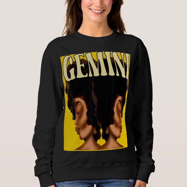 Moletom Sinal de Sol Zodíaco Gemini Astrologia Horoscópio (Frente)
