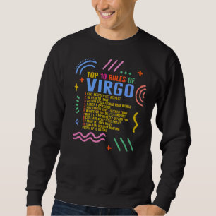 Moletom Sinal Zodíaco 10 Principais Regras De Virgo Astrol