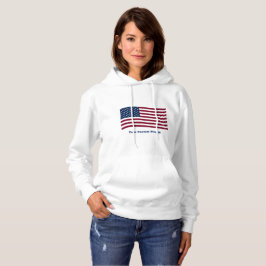 Moletom Sinalizador Americano com Slogan Personalizado