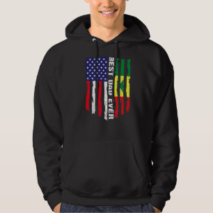 Moletom Sinalizador Americano e Pai Senegal Melhor Família