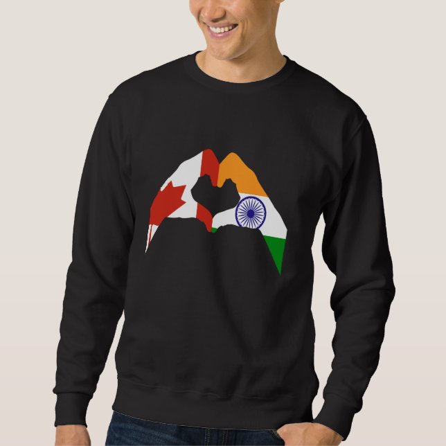 Moletom Sinalizador Canadá Índia (Frente)
