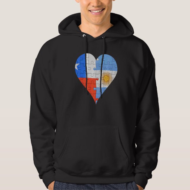 Moletom Sinalizador chileno argentino (Frente)