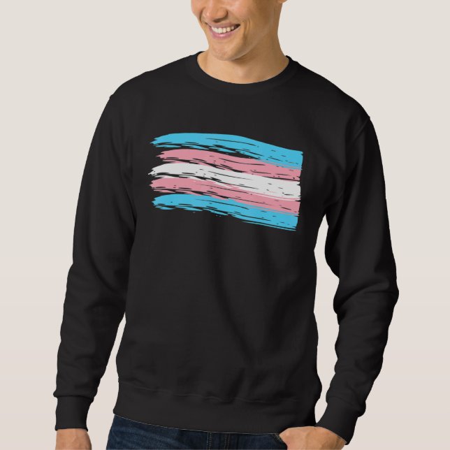 Moletom Sinalizador Csd do Orgulho Transgênero (Frente)