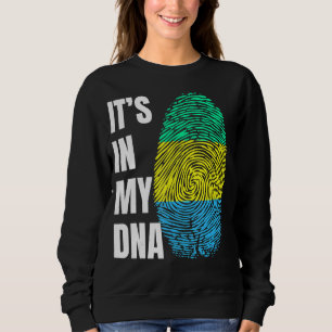 Moletom Sinalizador de Biometria do DNA de Impressão Digit
