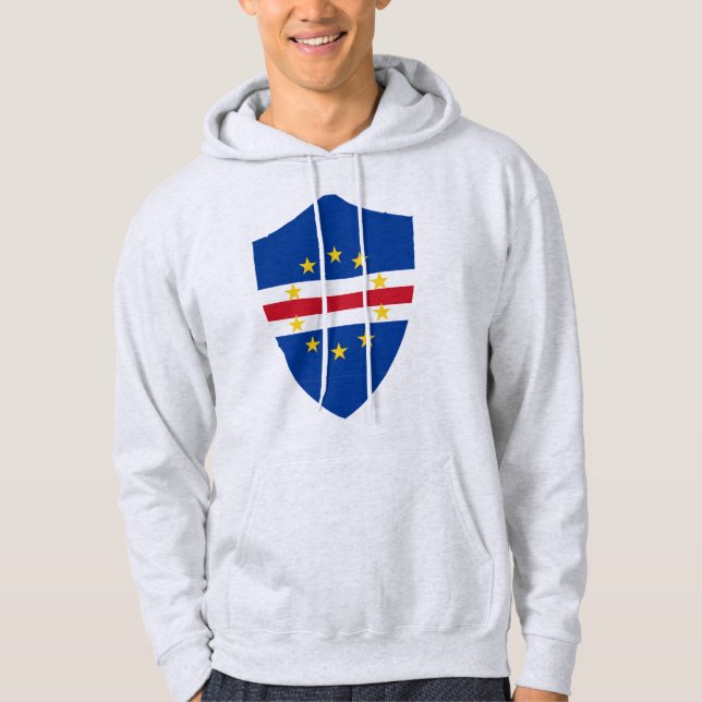 Moletom Sinalizador de Escudo Cabo Verde (Frente)