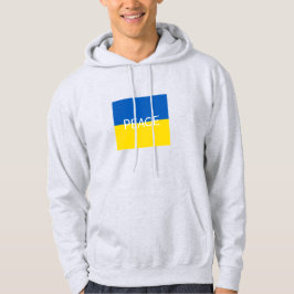 Moletom Sinalizador de texto personalizado amarelo azul-az