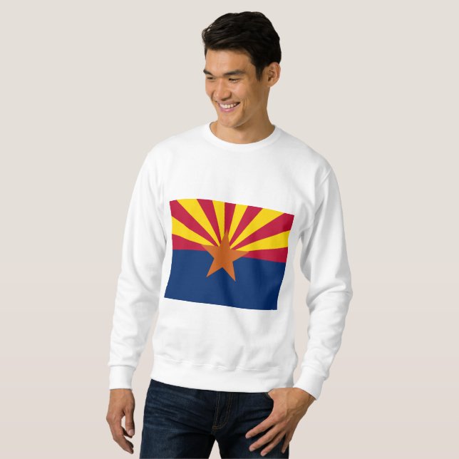 Moletom Sinalizador do Estado da arizona (Frente Completa)
