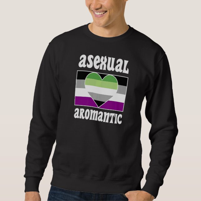 Moletom Sinalizador do Orgulho Aromântico Asexual - Ace Es (Frente)