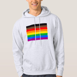 Moletom Sinalizador do Orgulho LGBTQ (8 faixas)