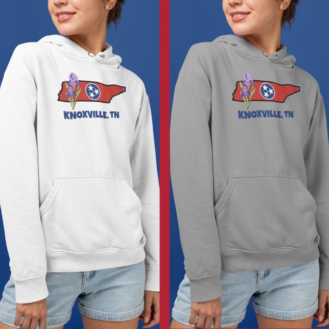 Moletom Sinalizador do Tennessee e texto personalizado da  (Criador carregado)