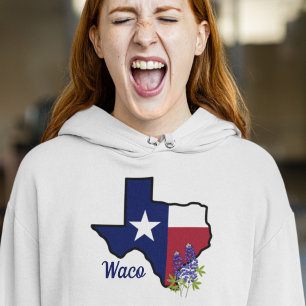 Moletom Sinalizador do Texas com destino a Bluebonnet do e