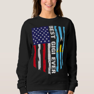 Moletom Sinalizador e Santo Usa Lucia Flag Melhor Gigi Nun
