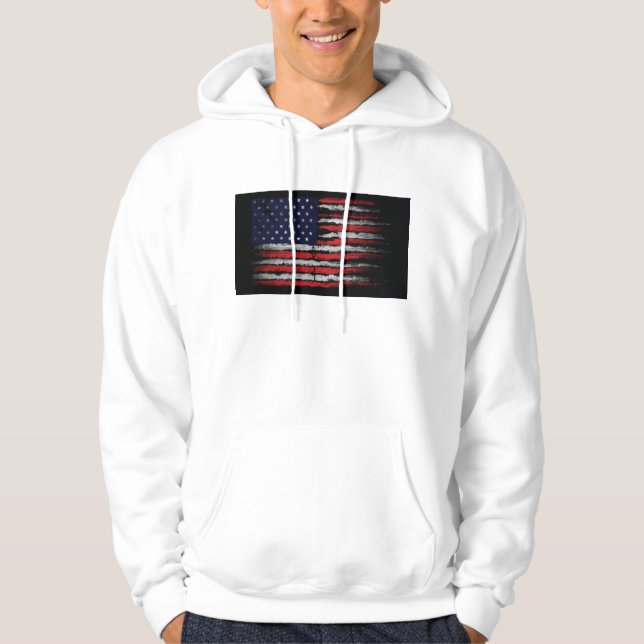 Moletom Sinalizador Grunge U.S.A (Frente)