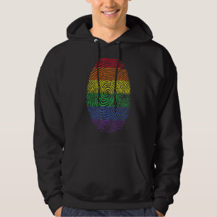 Moletom Sinalizador Lgbt Impressão Digital Ortodia Orgulho