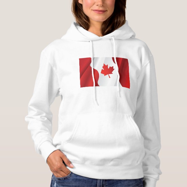 Moletom Sinalizador Maple Leaf Canada (Frente)