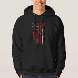 Moletom Sinalizador Queniano Americano Estilo Retro Usa Si