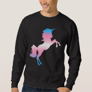 Moletom Sinalizador Transsexual Unicorn Orgulho Trans Mês