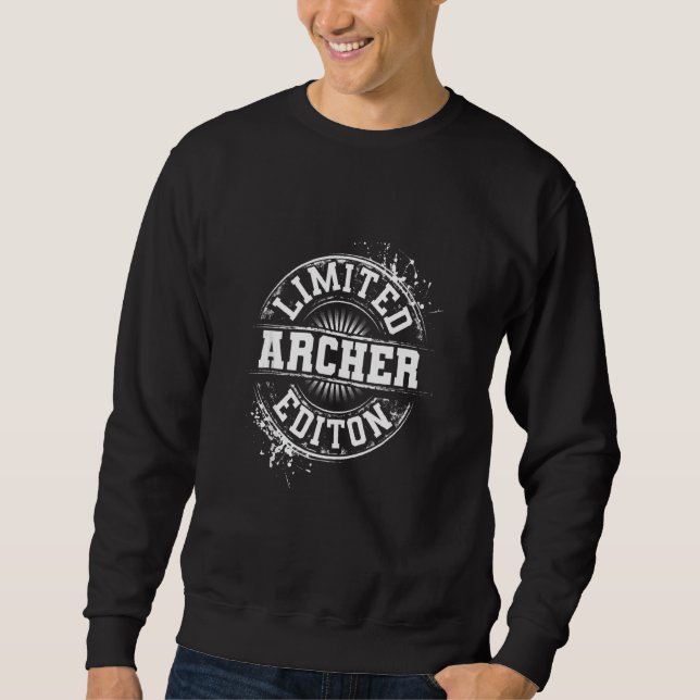 Moletom Sindicato de Nascimento da Árvore Familiar Archer  (Frente)