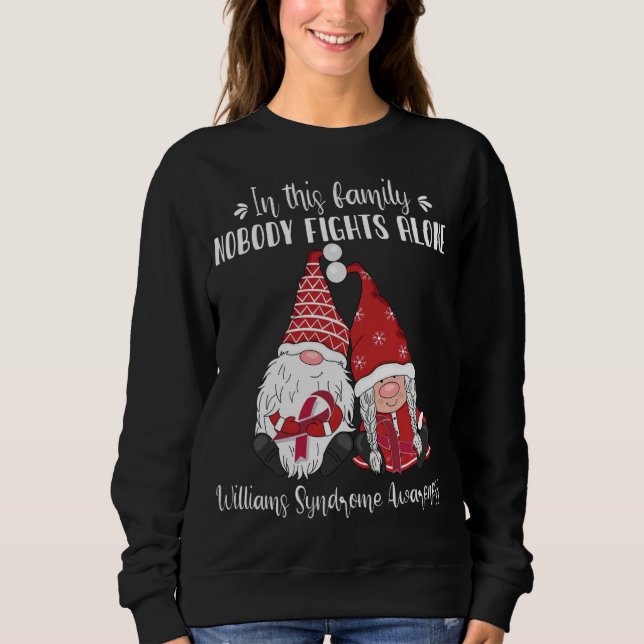 Moletom Sindroma dos Gnomos Williams de Natal (Frente)