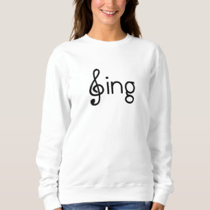 Moletom Sing Limpar Notas de Sing de Imagem do Word